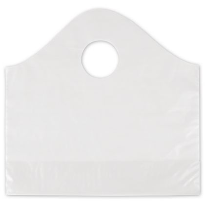 53-spwvs-c 12 X 4 X 11 In. Frosted Wave Merchandise Bags, Clear