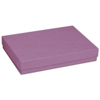 52-050301-14 5.44 X 3.5 X 1 In. Kraft Jewelry Boxes, Purple