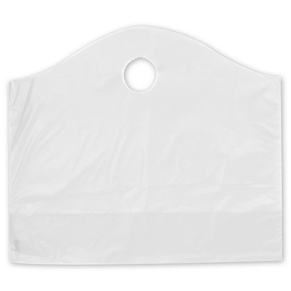 53-spwvm-c 18 X 6 X 15 In. Frosted Wave Merchandise Bags, Clear