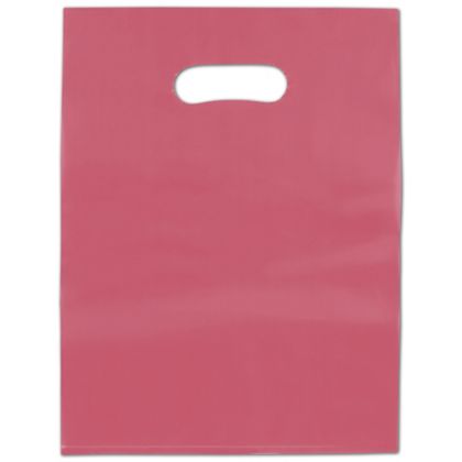 54-1215-fhd1 12 X 15 In. Frosted High Density Merchandise Bags, Red