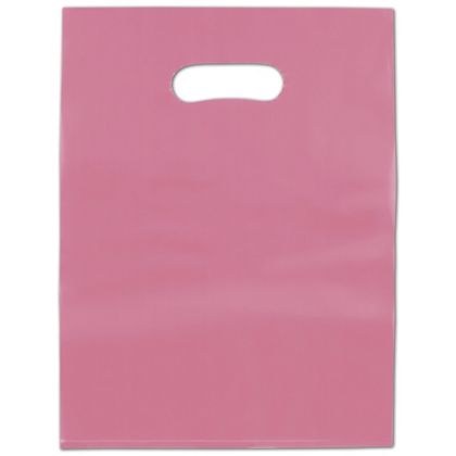 54-1215-fhd19 12 X 15 In. Frosted High Density Merchandise Bags, Cerise