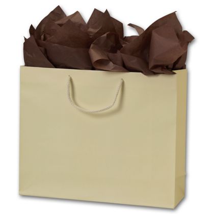 13 X 16 X 4.75 In. Matte Laminated Euro-shoppers, Ivory