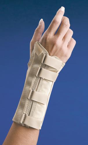 22-561mdbeg Soft Form Elegant Wrist Support For Left, Beige, Medium