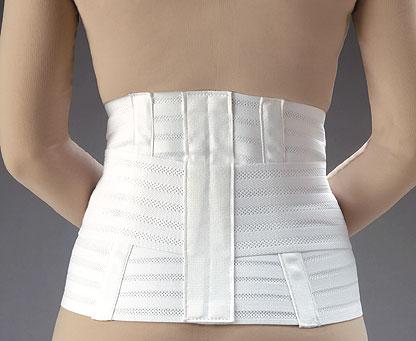 31-2052lstd Ventilated Lumbar Support, White, Xx-large