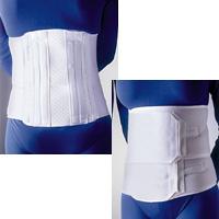 31-101lgstd Deluxe Lumbar Sacral Support, White, Large