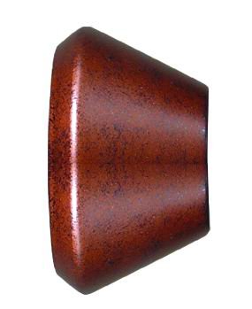 Ht-222-shade-ru Rust Solid Cone Shade For Par30