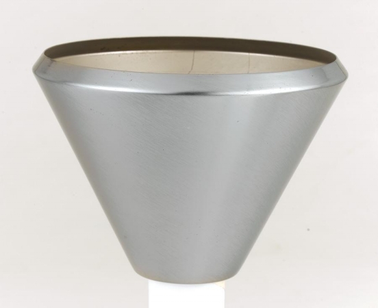 Plated Brass Solid Cone Shade For Par38