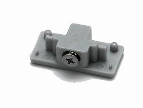 Ht-280-bs End Cap For Ht Track Systems, Brushed Steel