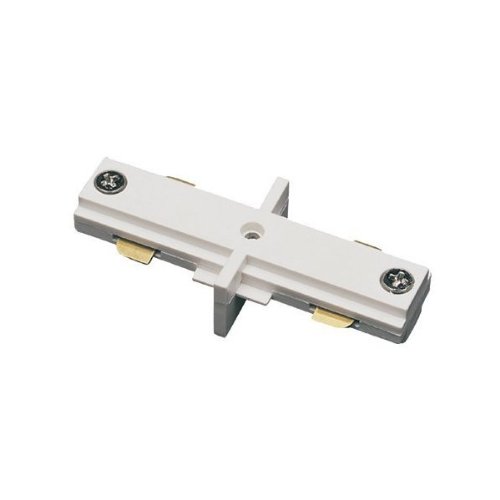 Linear Track Light Inline Connector - White