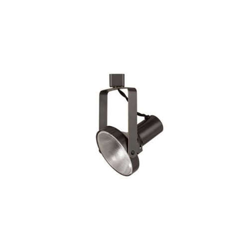 2-wire Connection Gimbal Linear Track Lighting Head - Brushed Steel
