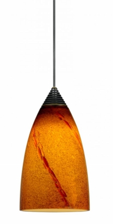 Upl-710-6-ru Dimmable Led Pendant Light - Rust, 6 Ft. Cord