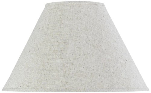 12 In. Side Round Linen Shade