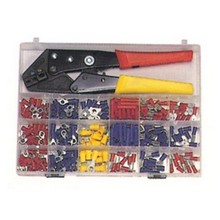 Terminal Kit With Crimper, 200 Piece