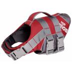 Pet Life Ha3rdlg Helios Splash-explore Outer Performance 3m Reflective And Adjustable Buoyant Dog Harness, Red - Large