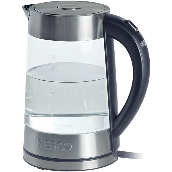 Nesco Gwk-02 1.8 Liter Electric Glass Water Kettle