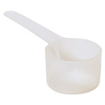Frontier Natural Products 8734 Plastic Scoop 4.75 In.