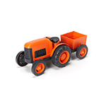 Frontier Natural Products 227024 Green Toys Vehicles Tractor - Orange