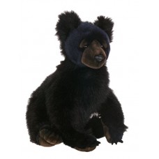 Black Bear Cub Cuddly - 13.5 In. H Seated- Pack Of 3