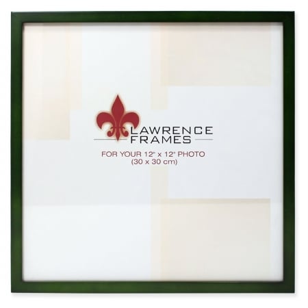 756012 Wood Picture Frame Gallery - Green, 1 In.