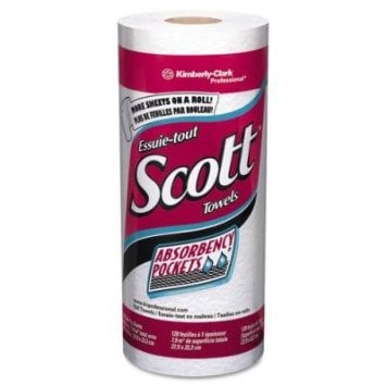 Kim-41482 Scott Perforated Hand Towels White