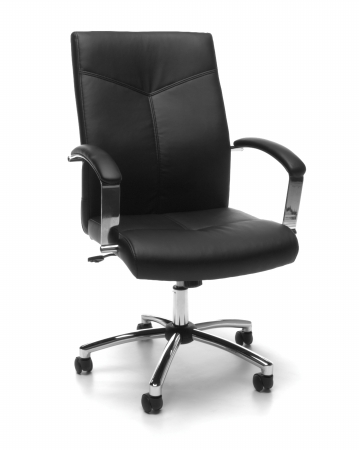E1003-blk Essentials Executive Conference Chair, Black