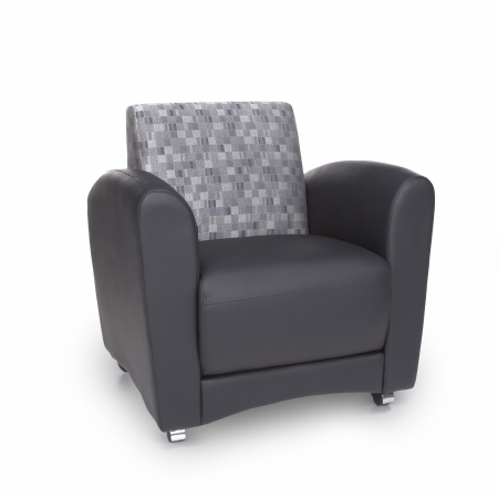 821-nckl-pu606nt Inter Play Series Chair No Tablet - Black