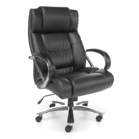 810-lx Avenger Series Big & Tall Executive High-back Chair, Black