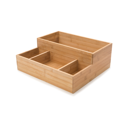 Bd109 Large Bamboo Condiment Tray Bakery Building Block
