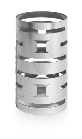 Sm184 Multi-level 12 In. Riser, Round Stainless Steel