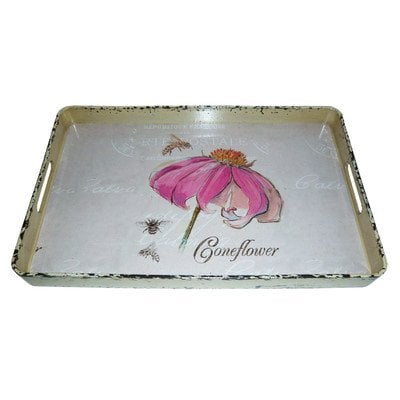 Sgt060 Inspiration Tray, Cream And Pink