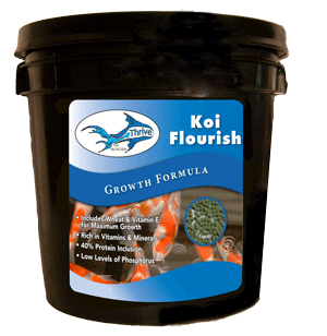 Tkf1gal Koi Flourish High Protein Growth Formula 5 Lbs.