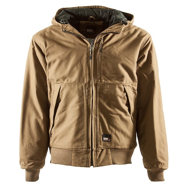 UPC 092021300818 product image for Berne Apparel HJ814HKYR480 Matterhorn Jacket Hickory - Extra Large | upcitemdb.com