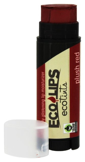 Frontier Natural Products 220445 Eco Tints Lip Balm, Plush Red 0.15 Oz