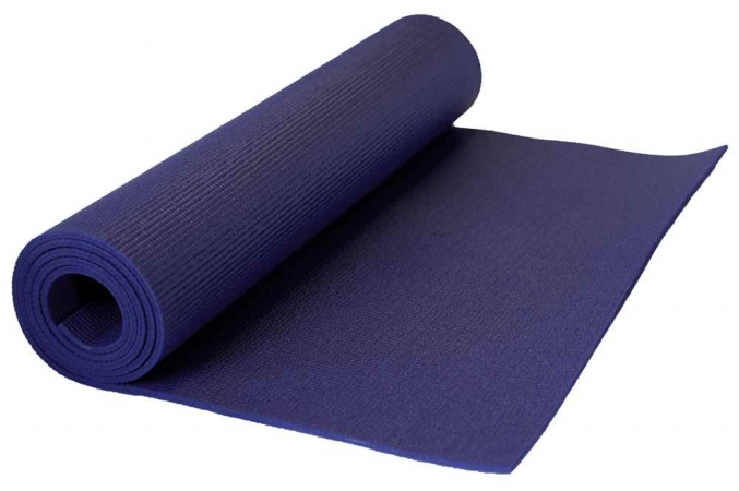 80-8572-mbl 72 In. Yoga Mat - Midnight Blue