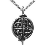 Frontier Natural Products 211990 Diffuser - Celtic Knot Pendant Necklace 24 In.