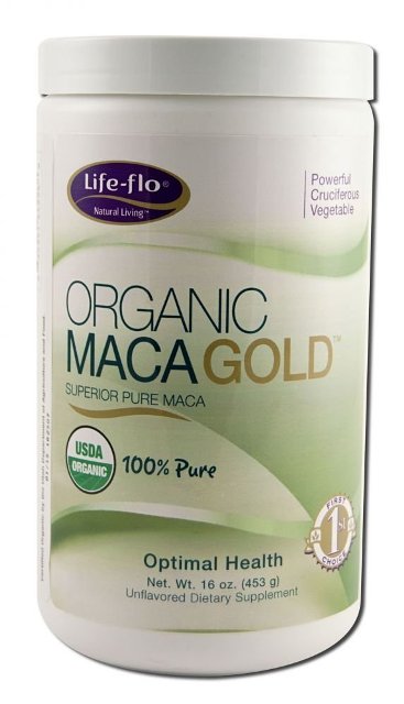 Frontier Natural Products 226600 Maca Organic Nutritional Supplements, Gold - 16 Oz.