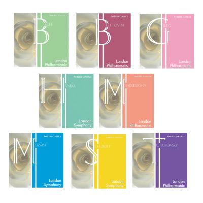 PC Treasures 18256 8 Pack Of Timeless Classics Audio CDs