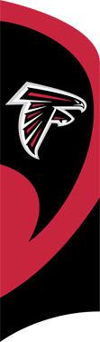 The Party Animal TTAT Falcons Tall Team Flag with Pole