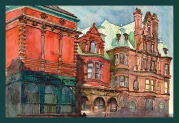 Victorian Homes 20x30 Poster