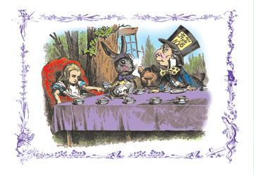 Alice in Wonderland: A Mad Tea Party 20x30 Poster