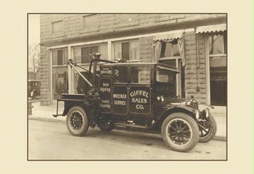 Wrecker Service Truck 20x30 Poster