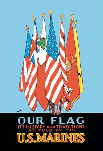 Our Flag No.2 20x30 Poster