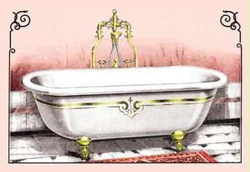 Ornate Bathtub 20x30 Poster by Buyenlarge