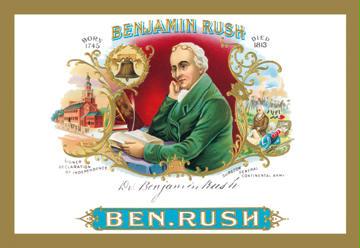 Benjamin Rush Cigars 20x30 Poster