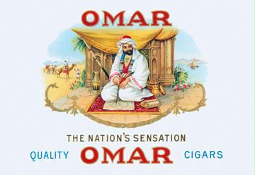 Quality Omar Cigars 20x30 Poster