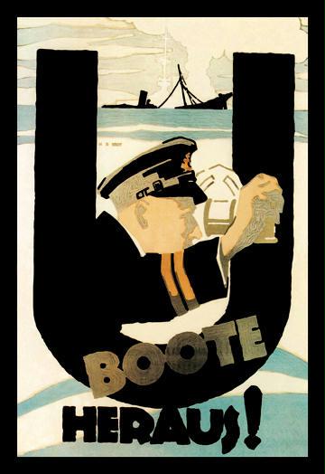The U-Boats Are Out 20x30 Poster