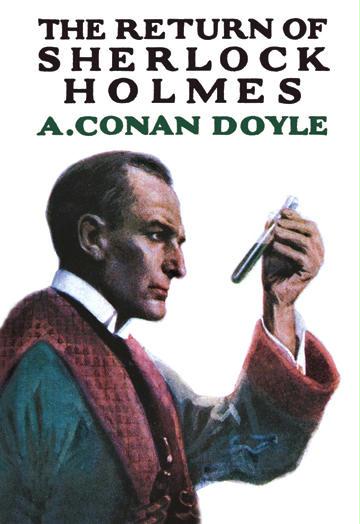 The Return of Sherlock Holmes No.1 - book cover - 28x42 Giclee On Canvas