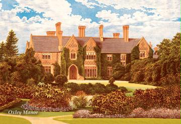Buyenlarge 03965-5CG12 Oxley Manor 12" x 18" Giclee on Canvas
