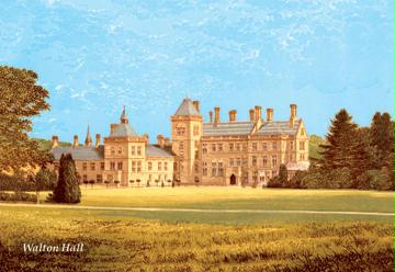 Buyenlarge 03974-4CG12 Walton Hall 12" x 18" Giclee on Canvas