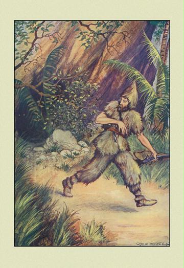 Robinson Crusoe: I Must Confess 12x18 Giclee On Canvas
